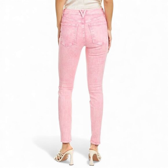 Veronica Beard Kate Skinny Jeans Pink Size 26 - Picture 3 of 13